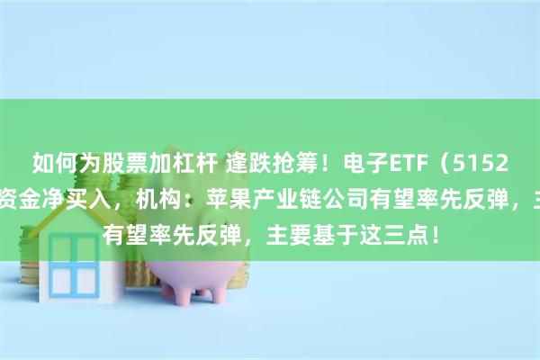 如何为股票加杠杆 逢跌抢筹！电子ETF（515260）连续6日获资金净买入，机构：苹果产业链公司有望率先反弹，主要基于这三点！